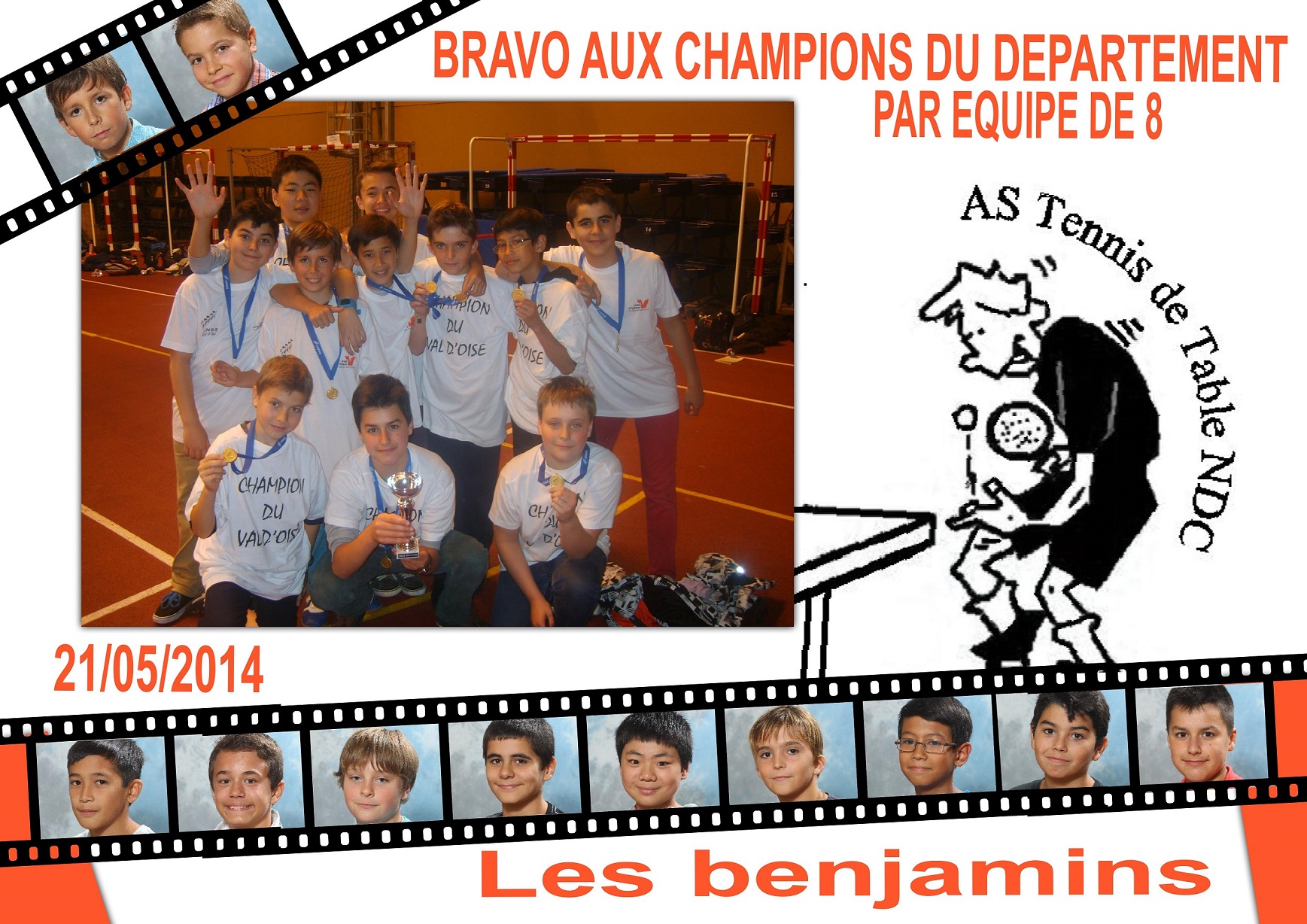 EQUIPE DES BENJAMINS